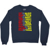 fight, dream, lead! Crewneck Sweatshirt