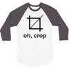 oh crop 3/4 Sleeve Shirt