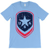 land of the free shield T-Shirt