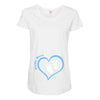 Custom baby boy name maternity design Maternity Scoop Neck T-shirt