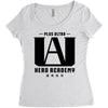 Plus Ultra Hero Academy Women's Triblend Scoop T-shirt