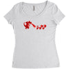 rolling into battle Women's Triblend Scoop T-shirt
