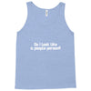 do i look like a people person Tank Top