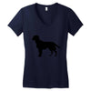dog Women's V-Neck T-Shirt