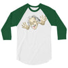 albert einstein 3/4 Sleeve Shirt