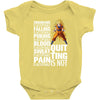 super saiyan quitting is not Baby Bodysuit