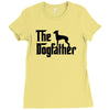 the dogfather italian greyhound Ladies Fitted T-Shirt