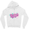 softball diva neon Zipper Hoodie