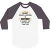 Smart Good Looking Bartender Doesnt Get Better Than 3/4 Sleeve Shirt