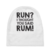 run rum Baby Beanies