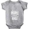 The More People I Meet The More I Love My Beagle Gifts Baby Onesie