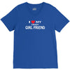 i love my crazy girl friend V-Neck Tee