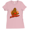sasqwatch Ladies Fitted T-Shirt