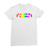 unicorns,i want to believe,fantasy,mythical,unicorns Ladies Fitted T-Shirt