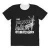 I Like Big Bucks And I Cannot Lie All Over Women's T-shirt