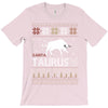 santa taurus christmas ugly t shirts T-Shirt