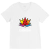 Canada Leaf LGBT V-Neck Tee