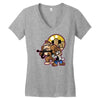 mario solo Women's V-Neck T-Shirt