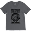Sagittarius Hated By Many Wanted By Plenty V-Neck Tee
