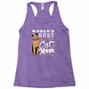best cat mom Racerback Tank
