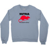 nutria its whats for dinner Crewneck Sweatshirt