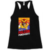 falcon punch out Racerback Tank