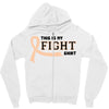 This Is My Fight Shirt Zipper Hoodie