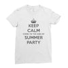 summer party Ladies Fitted T-Shirt