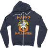 bichon frise Zipper Hoodie