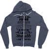 I Am A June Women Zipper Hoodie