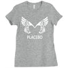 placebo wing logo Ladies Fitted T-Shirt