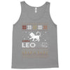 santa leo christmas ugly t shirts Tank Top