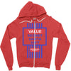 value secret santa gift Zipper Hoodie