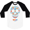 loco coco skul 3/4 Sleeve Shirt