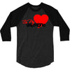 be my valentine 2 3/4 Sleeve Shirt