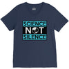 science not silence V-Neck Tee