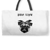 pug life Weekender Totes
