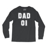 fathers dat dad number 1 Long Sleeve Shirts