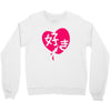 kawaii suki cute heart tee japanese kanji Crewneck Sweatshirt