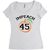 Impeach 45 Women's Triblend Scoop T-shirt