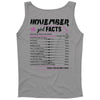 November Girl Facts Sagittarius Tank Top