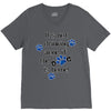 IT'S NOT DRINKING ALONE IF THE DOG IS HOME! V-Neck Tee