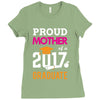 Class of 2017 Proud Mother Graduation Ladies Fitted T-Shirt