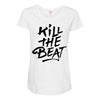 kill the beat Maternity Scoop Neck T-shirt