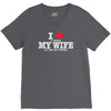 i love when my wife let me go fishing V-Neck Tee