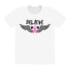 angel wing believe breast cancer All Over Women's T-shirt