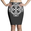 tribal celtic cross ireland present xmas birthday gift ideas Pencil Skirts