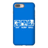 v4 eat sleep grill iPhone 8 Plus