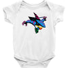 san jose street sharks Baby Onesie