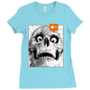 bumming off Ladies Fitted T-Shirt